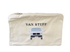 Embroidered Zippered Bag VW