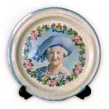 Queen Mother's 100th Birthday Plate Royal Commemorative Babbacombe Pottery
