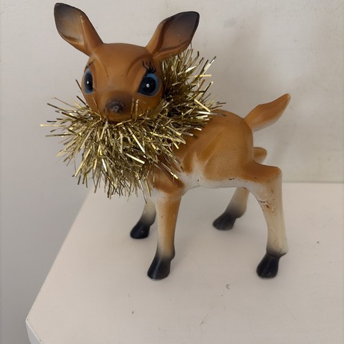 Vintage big eyes deer reindeer - big,