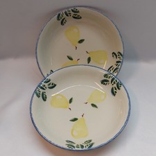 Poole pottery two pear - poole,