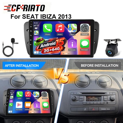 Carplay 64g for seat - 2+64g, 9''