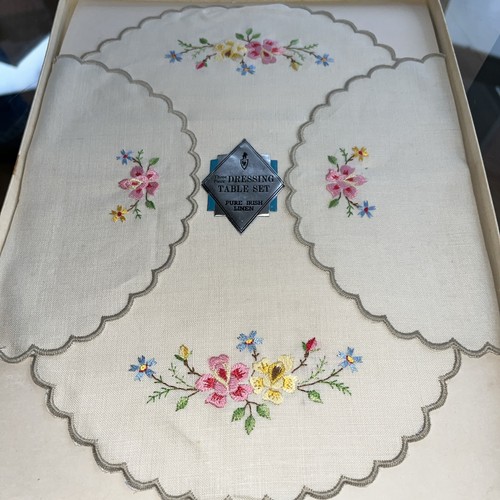 Vtg pure irish linen piece - vtg,