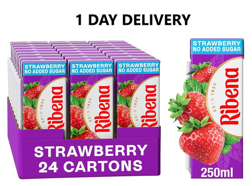 Ribena strawberry juice drink - ribena,