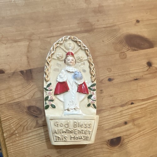 Religious resin wall plaque - resin,