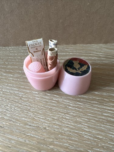 Antique miniature pink - antique, sewing