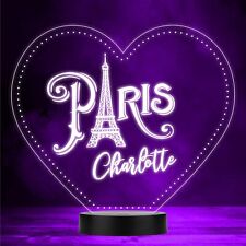 Paris City Eiffel Tower Heart