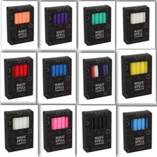 Spell Candles (Box of 12) Various colours Witch Wiccan Protection Love Happiness