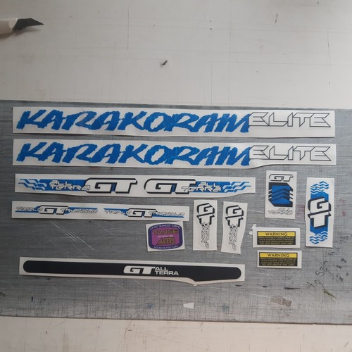 1991 karakoram decal set - gt,