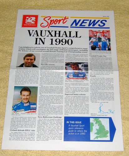 Vauxhall sport news march - sport,