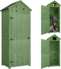 Small Shed, Tall Slim Wooden