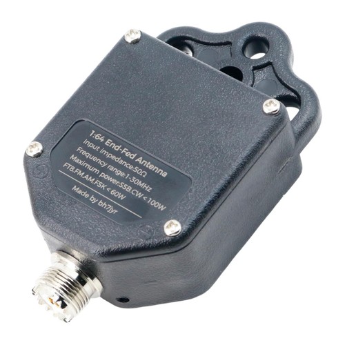 End fed antenna - fed, balun
