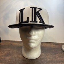 Rare Last Kings Roman, Crocodile Brim, 100% Authentic Snap-Back TYGA White.