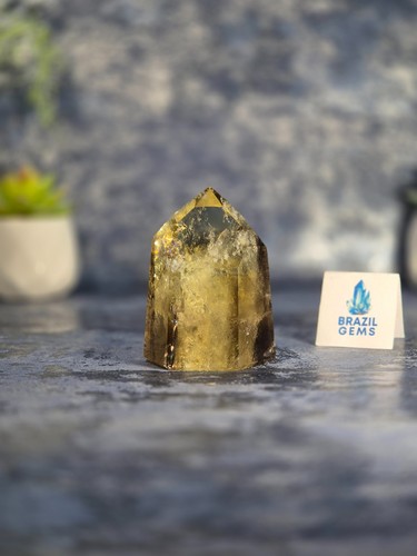 Tower quartz green gold - quartz,