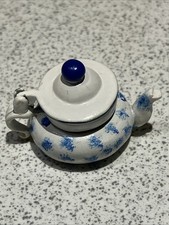 Warwick Models Vintage Pewter Alice In Wonderland Doormouse Figurine Ornament UK