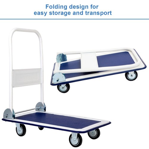 Folding push cart - push, dolly