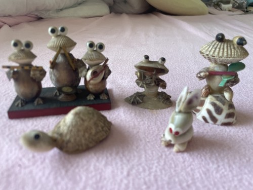 Vintage 70s mini seashell - 70s,
