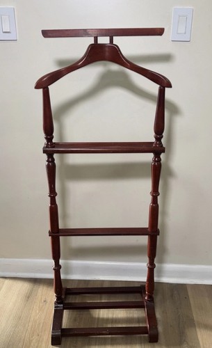 Vintage valet butler stand - valet,