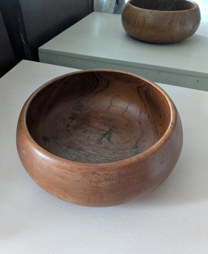 Hand carved wooden - carved, bowl