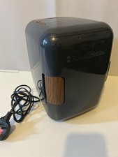 Russell Hobbs RH4CLR1001SCG Mini Fridge 4L Hot & Cold Grey Wood Mains Power Only