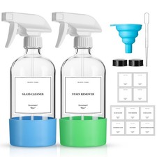 2 Pack Glass Spray Bottles