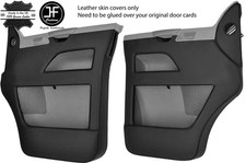 BLACK STITCH 2X FRONT DOOR