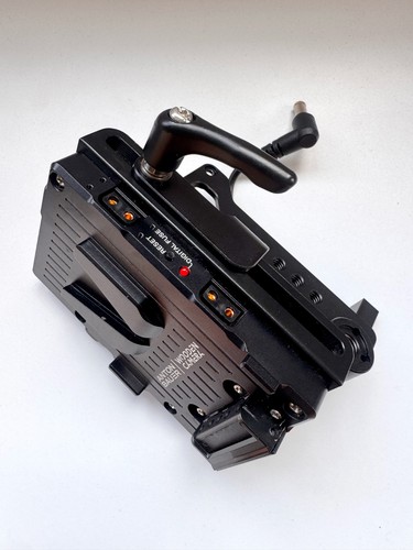 Wooden camera battery slide - wooden,
