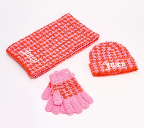 Juicy couture houndstooth red - houndstooth,