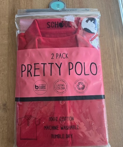 Girls pack red polo - 2,