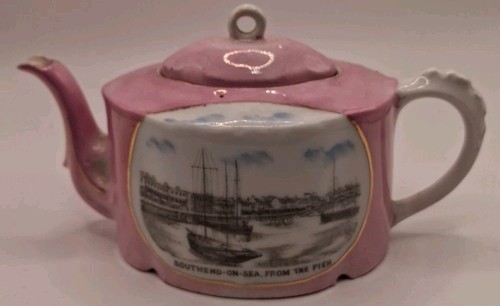 Old luster ware souvenir - old,