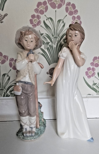 Vintage nao lladro boy - vintage,