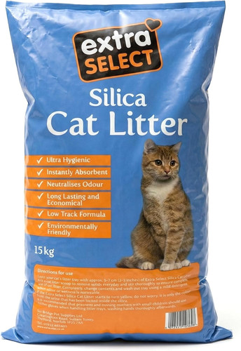 Extra select silica - extra, litter