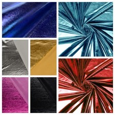 Spandex Dance Lame Foil Plain