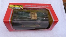 Jaguar XK120 Roadster of 1948, BBURAGO scale model.