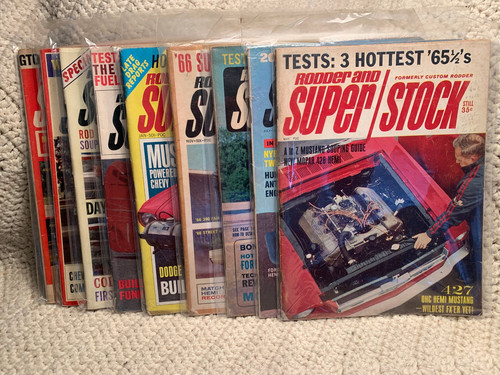 Lot vintage rare rodder - lot, 9