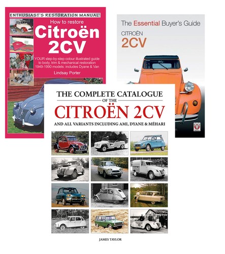 Citroen 2cv enthusiasts book - 2cv,