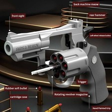 Revolver Soft Bullet Toys Gun