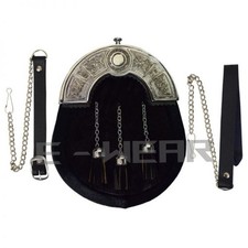 Full Dress Kilt Sporran Black