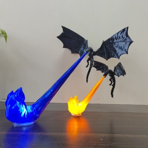 Dragon bookshelf nook light - bookshelf,