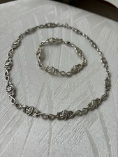 Vintage silver coloured