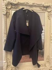 Women's Navy Blue Coatigan