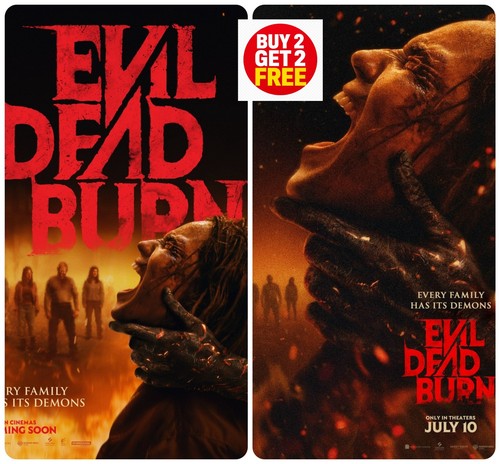 Evil dead burn movie posters - evil,