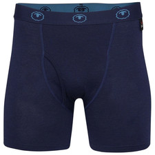 Isobaa mens Merino wool 180 boxers NAVY SIZE L BNWT £45