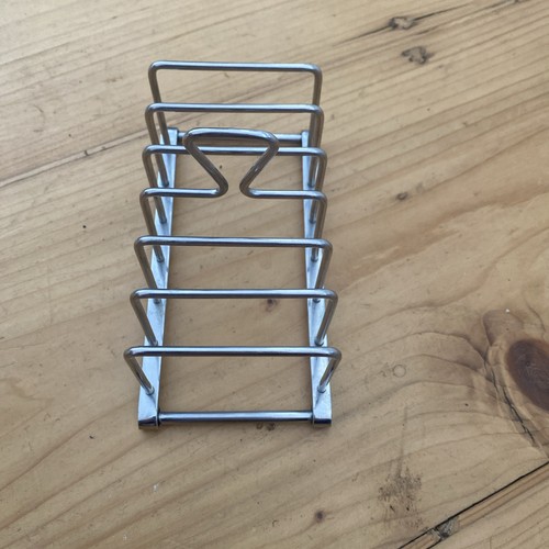 Vintage stainless steel toast - vintage,