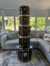 Premier Signia Maple 5 Piece Cherrywood Drum Kit
