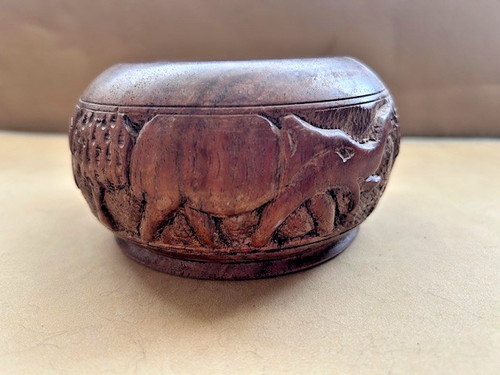Vintage hand carved - hand, wooden