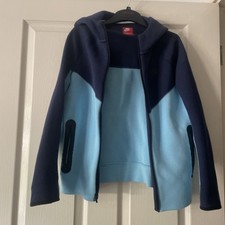 Nike Nocta Tech Fleece Baby Blue Hoodie and Trousers Set Size Large