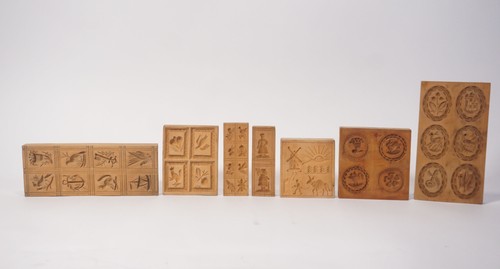 Lot antique wooden - 7,