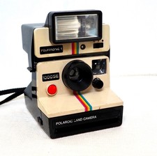 Vintage POLAROID 1000 Instant Film Camera with flash unit Takes SX-70 film