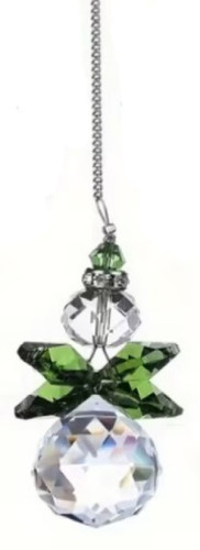 Hanging crystal angel - hanging,