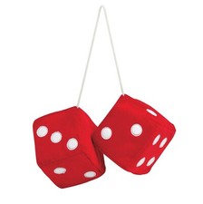 Sumex Red & White Soft Fluffy